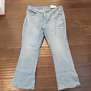 American Eagle Outfitters Light Blue Flare Jeans